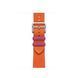 Ремінець Apple Watch Hermès - 41mm Orange/Rose Mexico Twill Jump Single Tour (MTHG3)