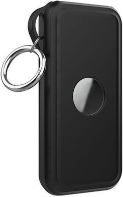 Чохол силіконовий з карабіном для акумулятора Apple Vision Pro Battery - Чорний