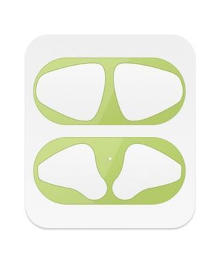 Зелена пилозахисна наклейка для AirPods 1 / 2