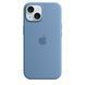 Чехол Apple iPhone 15 Silicone Case with MagSafe - Winter Blue (MT0Y3)
