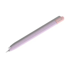 Силиконовый чехол для Apple Pencil (USB-C) - Фиолетовый с розовым