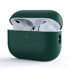 Темно-зеленый силиконовый чехол для AirPods Pro 2