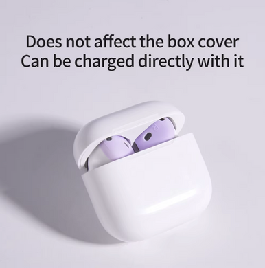 Накладки силіконові на навушники AirPods 4 - Напівпрозорі