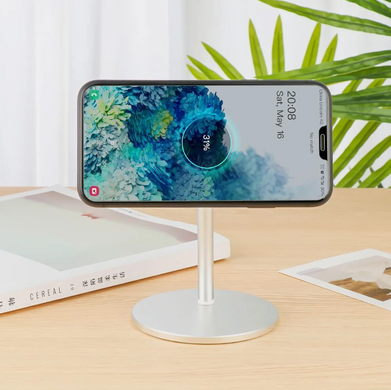 Подставка алюминиевая под MagSafe для iPhone - Черная