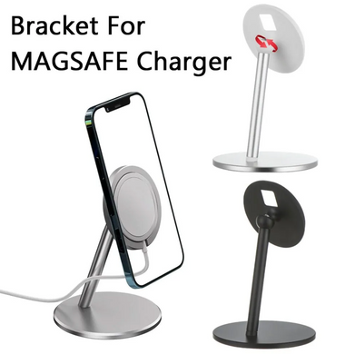 Подставка алюминиевая под MagSafe для iPhone - Черная