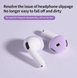 Накладки силіконові на навушники AirPods 4 - Напівпрозорі
