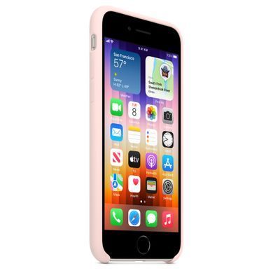 Чехол Apple iPhone SE Silicone Case - Chalk Pink (MN6G3)