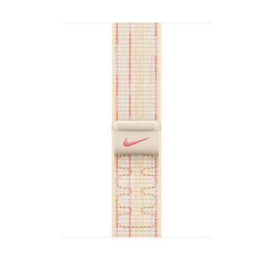 Ремешок Apple Nike Sport Loop Watch 46mm Starlight/Pink (MYJE3)