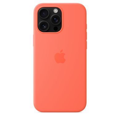 Чехол Apple iPhone 16 Pro Max Silicone Case with MagSafe - Tangerine (MDGX4)
