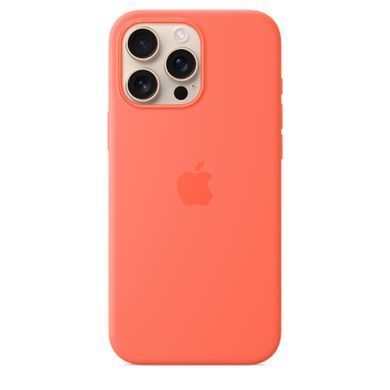 Чехол Apple iPhone 16 Pro Max Silicone Case with MagSafe - Tangerine (MDGX4)