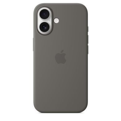 Чехол Apple iPhone 16 Silicone Case with MagSafe - Stone Gray (MYY33)