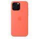 Чехол Apple iPhone 16 Pro Max Silicone Case with MagSafe - Tangerine (MDGX4)