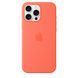 Чехол Apple iPhone 16 Pro Max Silicone Case with MagSafe - Tangerine (MDGX4)