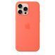 Чехол Apple iPhone 16 Pro Max Silicone Case with MagSafe - Tangerine (MDGX4)