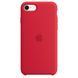 Чехол Apple iPhone SE Silicone Case - (PRODUCT)RED (MN6H3)