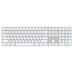 Клавіатура Apple Magic Keyboard with Touch ID and Numeric Keypad for Mac models with Apple silicon - US English - White Keys (MK2C3LL/A)