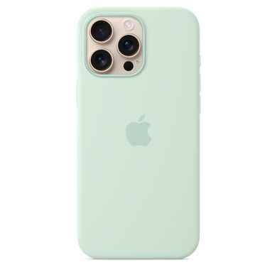 Чехол Apple iPhone 16 Pro Max Silicone Case with MagSafe - Aquamarine (MDGY4)