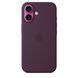Чехол Apple iPhone 16 Silicone Case with MagSafe - Plum (MYY43)