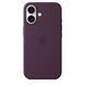 Чехол Apple iPhone 16 Silicone Case with MagSafe - Plum (MYY43)