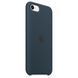 Чехол Apple iPhone SE Silicone Case - Abyss Blue (MN6F3)