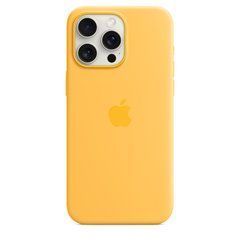 Чохол Apple iPhone 15 Pro Max Silicone Case with MagSafe - Sunshine (MWNP3)
