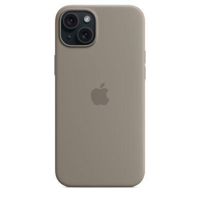 Чехол Apple iPhone 15 Plus Silicone Case with MagSafe - Clay (MT133)