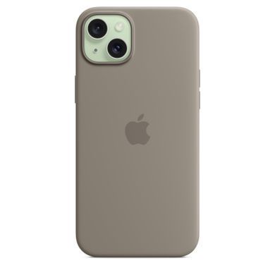 Чехол Apple iPhone 15 Plus Silicone Case with MagSafe - Clay (MT133)