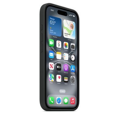 Чохол Apple iPhone 16 Silicone Case with MagSafe - Black (MYY13)