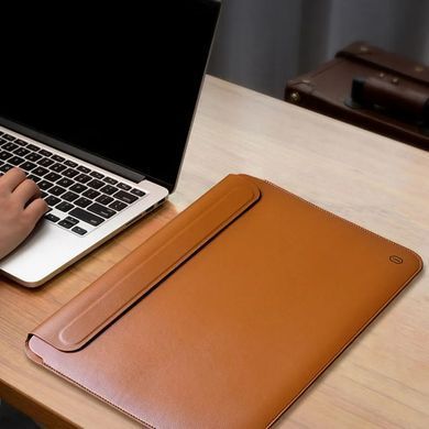 Кожаный чехол WiWU Skin Pro II для ноутбука Apple MacBook Air 13.3"' - Коричневый