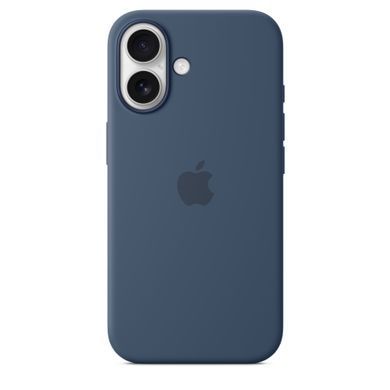 Чохол Apple iPhone 16 Silicone Case with MagSafe - Denim (MYY23)