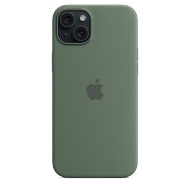 Чехол Apple iPhone 15 Plus Silicone Case with MagSafe - Cypress (MT183)