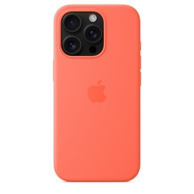 Чехол Apple iPhone 16 Pro Silicone Case with MagSafe - Tangerine (MDFY4)
