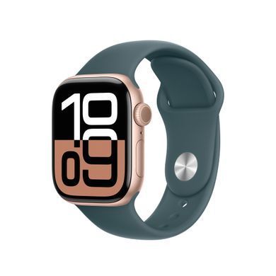 Ремешок Apple 42mm Lake Green Sport Band - M/L (MXL93)
