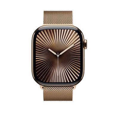 Ремінець Apple 46mm Gold Milanese Loop - S/M (MC7K4)