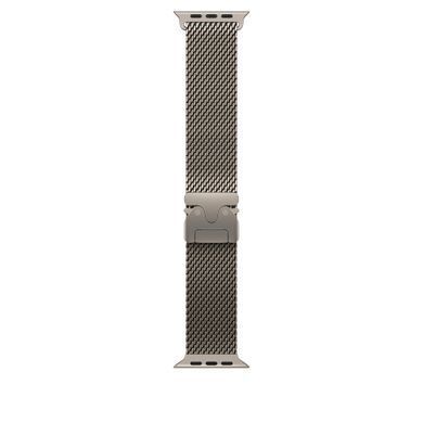 Ремінець Apple 49mm Natural Titanium Milanese Loop - Large (MXKE3)