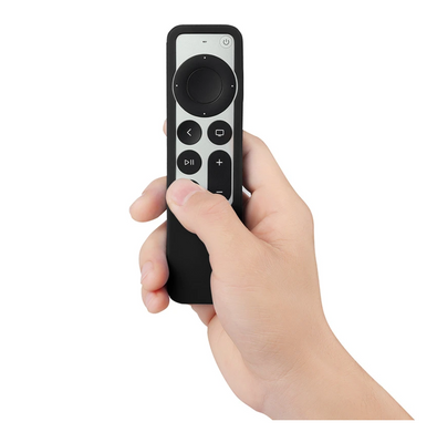 Чохол силіконовий для пульта Apple Siri Remote 2 / 3 gen - Чорний