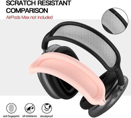 Чехол силиконовый на оголовье наушников Apple AirPods Max - Розовый