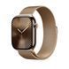 Ремінець Apple 46mm Gold Milanese Loop - S/M (MC7K4)