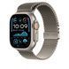 Ремінець Apple 49mm Natural Titanium Milanese Loop - Large (MXKE3)