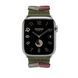 Ремінець Apple Watch Hermès - 45mm Kaki Bridon Single Tour (MTHR3)