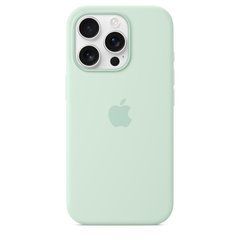 Чехол Apple iPhone 16 Pro Silicone Case with MagSafe - Aquamarine (MDG04)