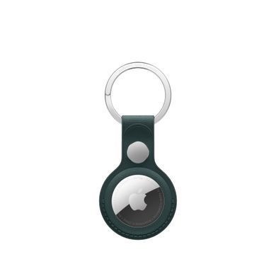 Чохол Apple AirTag FineWoven Key Ring – Dark Green (MA7J4)