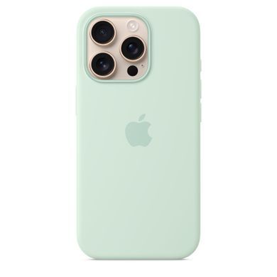 Чехол Apple iPhone 16 Pro Silicone Case with MagSafe - Aquamarine (MDG04)