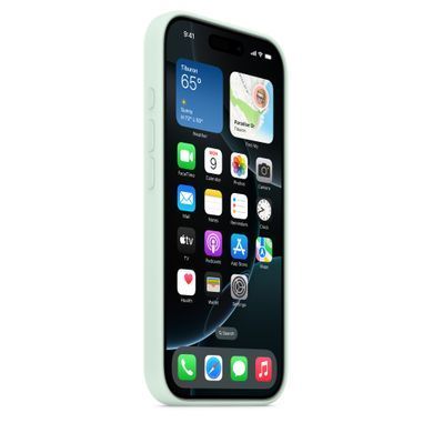 Чехол Apple iPhone 16 Pro Silicone Case with MagSafe - Aquamarine (MDG04)