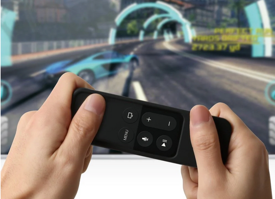 Чохол силіконовий для пульта Apple Siri Remote 1 gen - Чорний