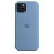 Чехол Apple iPhone 15 Plus Silicone Case with MagSafe - Winter Blue (MT193)