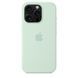 Чехол Apple iPhone 16 Pro Silicone Case with MagSafe - Aquamarine (MDG04)