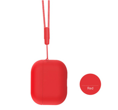 Червоний силіконовий чохол з ремінцем для AirPods Pro 2