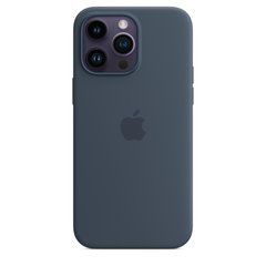 Чехол Apple iPhone 14 Pro Max Silicone Case with MagSafe - Storm Blue (MPTQ3)