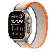Ремешок Apple Orange/Beige Trail Loop для Watch 49mm - S/M - M/L